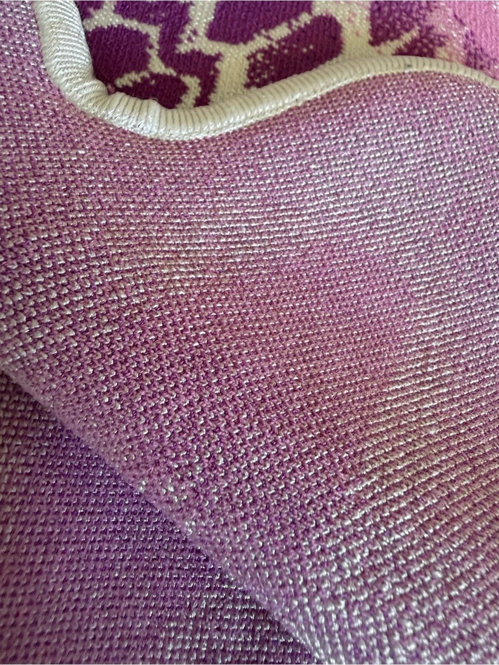 PH5 Brooklyn Wavy Asymmetric Dress Purple Knit No Tags - Picture 13 of 14